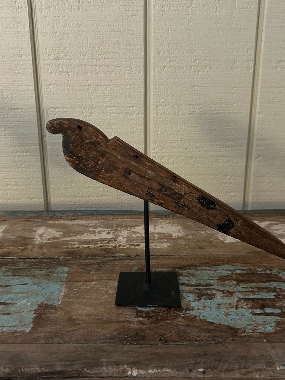 Architectural Wooden Birds set of 3